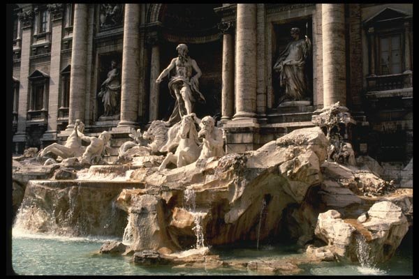 149069 The Trevi Fountain A4 Photo Print