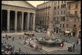 149077 Piazza Del Pantheon With Obelisk Statue In Center A4 Photo Print