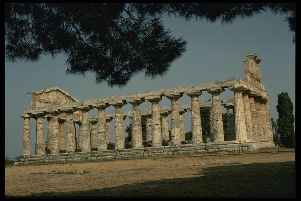149081 Temple Of Athena, Paestum A4 Photo Print