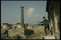 149094 Sculpture And Column At Temple Of Apollo, Pompeii A4 Photo Print