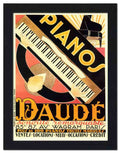 1494 pianos daude 2 Vintage Advert A4 Photo Print