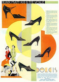 15 Dolcis Shoes Bla Vintage Advert A4 Photo Print