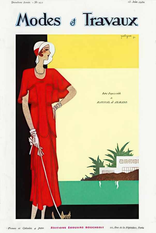 15 Modes Et Travaux Vintage Advert A4 Photo Print