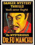 15 the mysterious dr fu manchu Advert A4 Photo Print