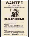15 wanted han solo Advert A4 Photo Print