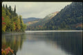 150064 View Down The Lake A4 Photo Print