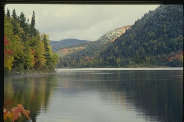 150064 View Down The Lake A4 Photo Print