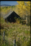 150076 Barn And Fence A4 Photo Print
