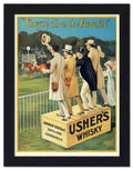 1510 ushers whisky robert hepple 1911 2 Vintage Advert A4 Photo Print