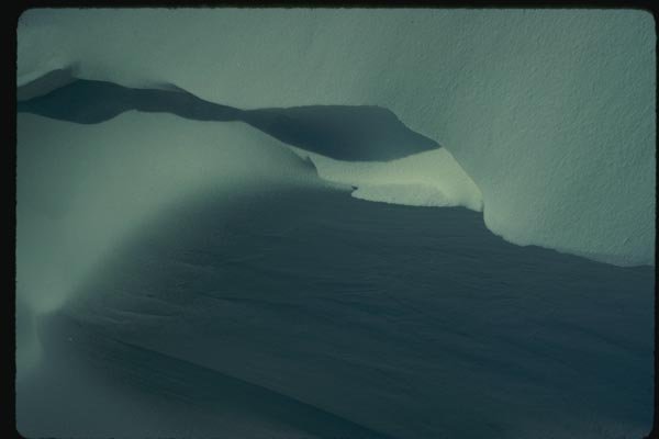 151003 Snowdrifts A4 Photo Print