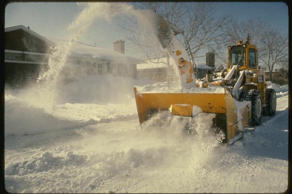 151017 Snowblower A4 Photo Print