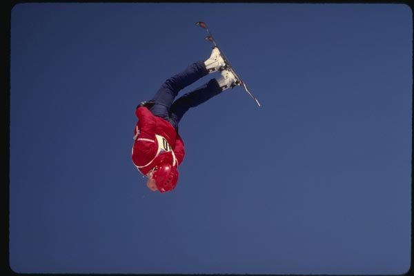 151036 Sport Skiing A4 Photo Print
