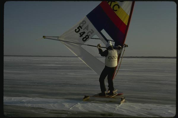 151045 Snow Surfer A4 Photo Print