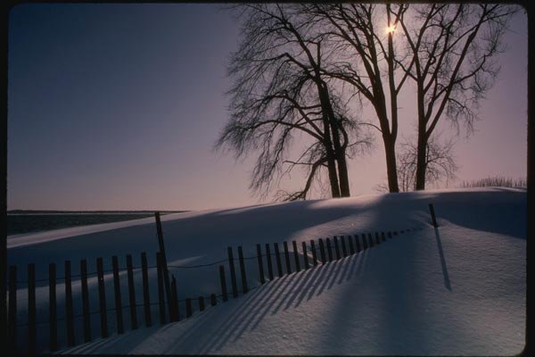 151046 Winter Afternoon, Lachine A4 Photo Print