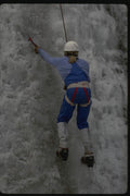 151047 Novice Mountain Climber A4 Photo Print