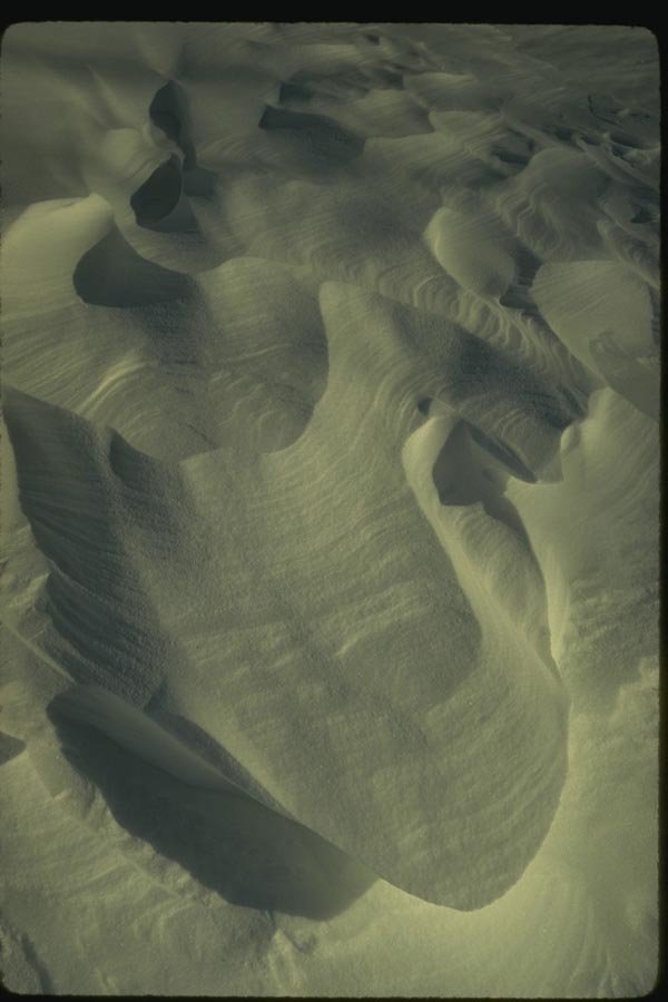 151061 Snowdrifts A4 Photo Print