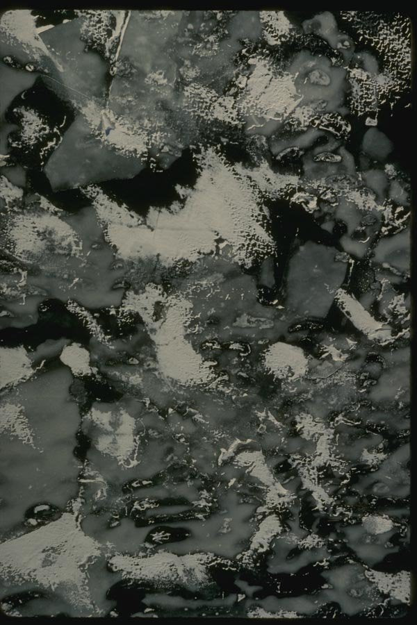151070 Ice Pattern, Thousand Islands A4 Photo Print