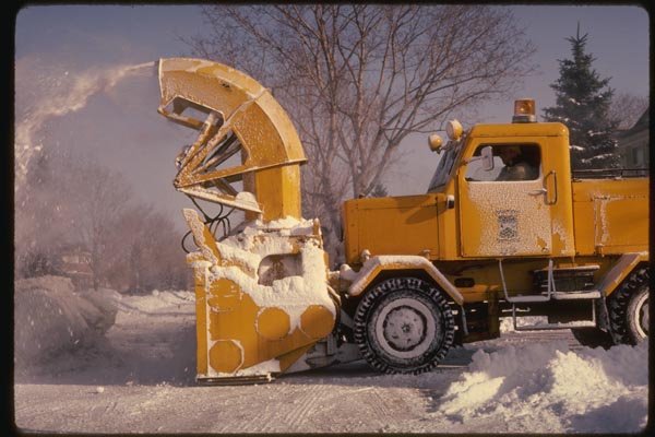 151097 Snowblower A4 Photo Print