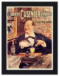1523 absinthe cusenier fransisco tamagno drinks poster 1890s 2 Vintage Advert A4 Photo Print