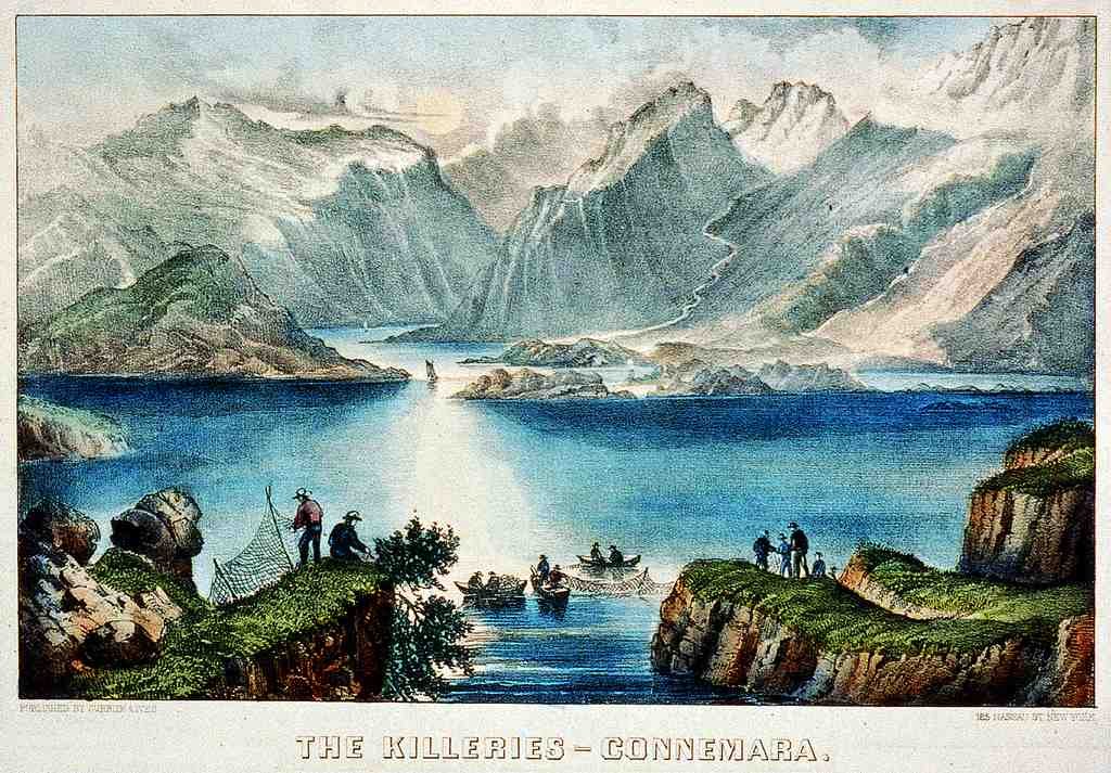 153 The Killeries Vintage A4 Photo Print