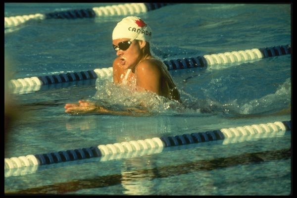 153007 Power up Breaststroke A4 Photo Print