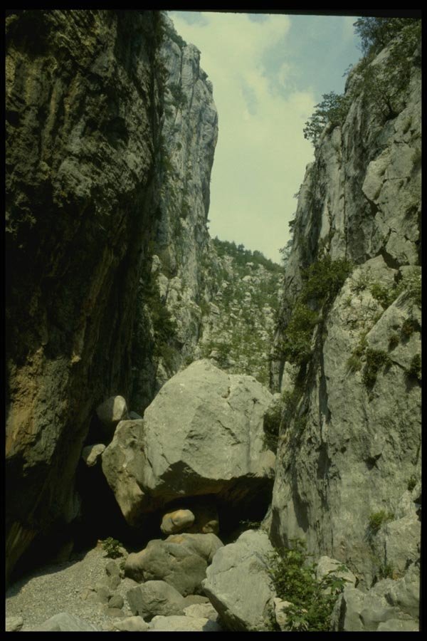 154074 Mt. Velebit Canyon Paklenica A4 Photo Print