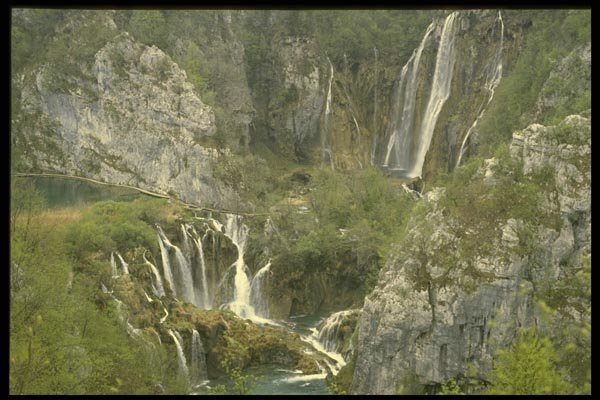 154079 Plitvice Lakes World Heritage A4 Photo Print