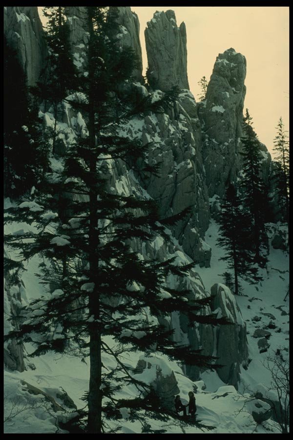 154084 White Rock Mountain Near The Adriatic A4 Photo Print