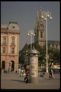 154093 Zagreb, Cathedral A4 Photo Print