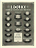 155 rolex watches advert 1920s 2 Vintage Advert A4 Photo Print
