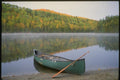 155015 Canoe Dumoine River, Quebec A4 Photo Print