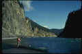 155038 Solo Canoeist N.W.T. A4 Photo Print