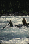 155048 Open White Water Canoe Little Nahanni River, N.W.T. A4 Photo Print