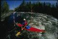 155073 White Water Slalom Racing A4 Photo Print