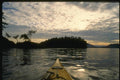 155077 Kayak Bow Vancouver Island A4 Photo Print