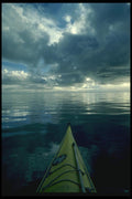 155096 Kayak Bow Arctic Ocean, Canada A4 Photo Print