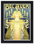 1555 bec auer privat livemont vintage poster 1890s 2 Vintage Advert A4 Photo Print
