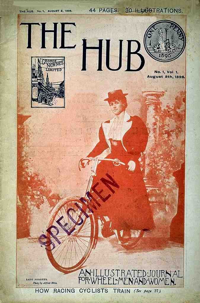 157 The Hub 1896 Vintage A4 Photo Print