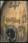 157029 Oak Aging Barrel A4 Photo Print