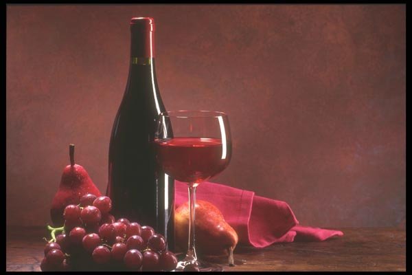 157060 Red Wine A4 Photo Print
