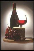 157061 Red Wine Platter A4 Photo Print
