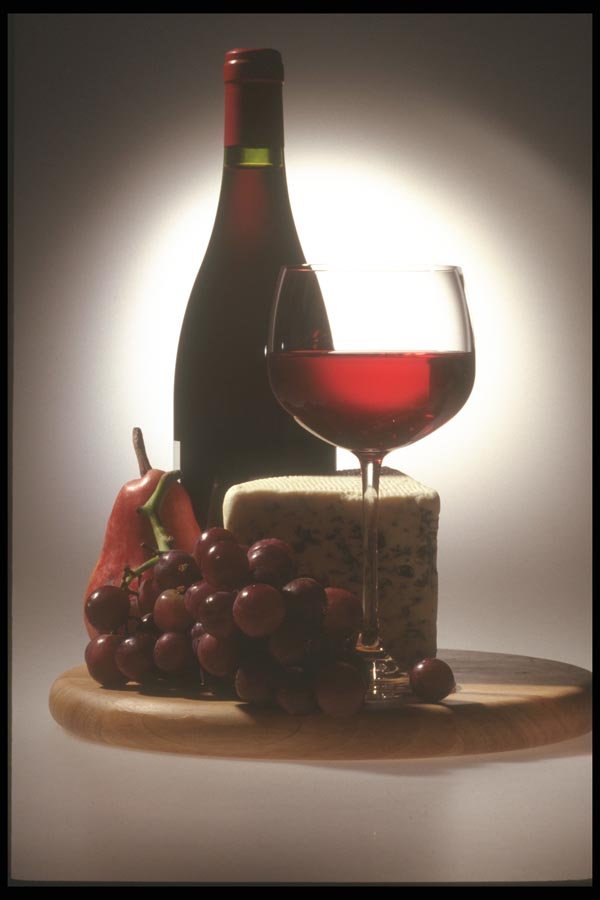 157061 Red Wine Platter A4 Photo Print