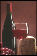 157062 Red Wine A4 Photo Print
