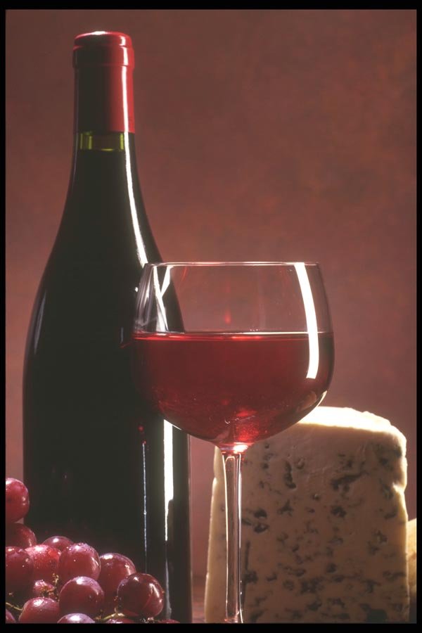 157062 Red Wine A4 Photo Print