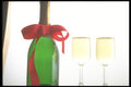 157072 Champagne Christmas New Year's Eve A4 Photo Print