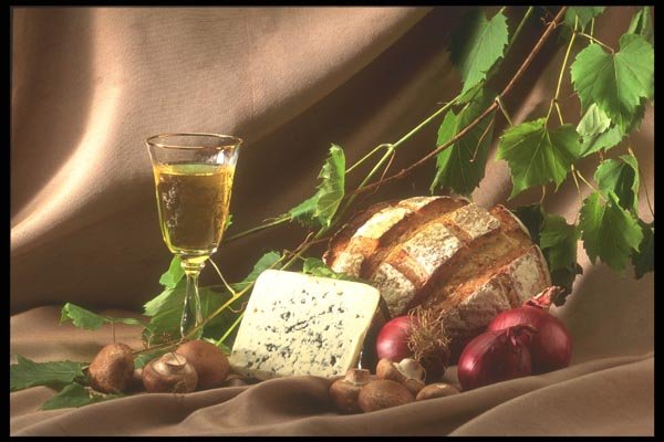 157073 White Wine Platter A4 Photo Print