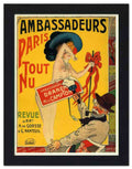 1574 ambassadeurs paris tout nu carlo dali cabaret poster 1900 2 Vintage Advert A4 Photo Print