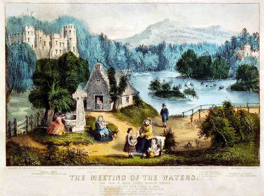 158 Vale Of Avoca Vintage A4 Photo Print