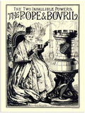 1581 The Pope And Bovril Victorian advert A4 Photo Print