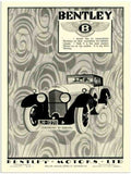 159 bentley car advert 1920s 2 Vintage Advert A4 Photo Print